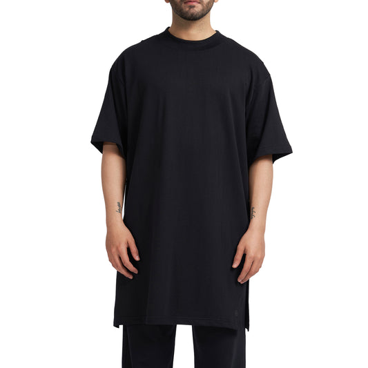 Supima® Kurta Tee - Noir