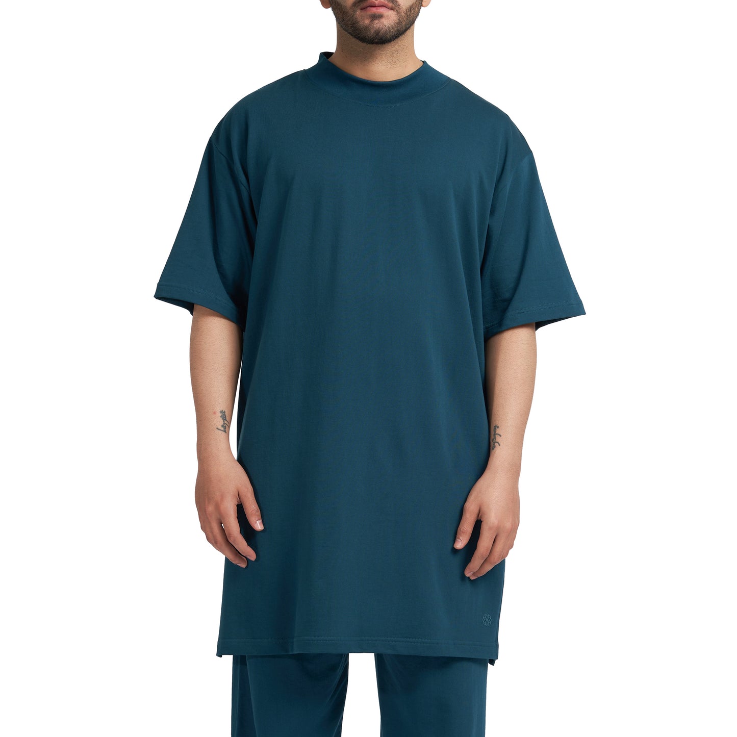 Supima® Kurta Tee - Deep Sea