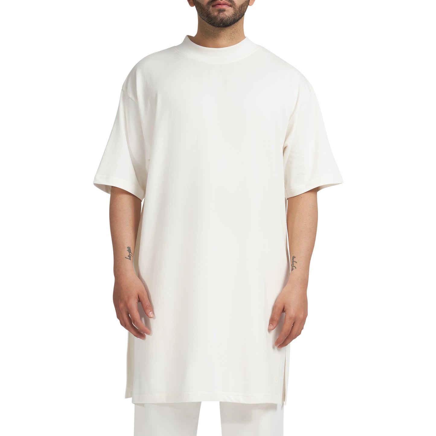 Supima® Kurta Tee - Ivory