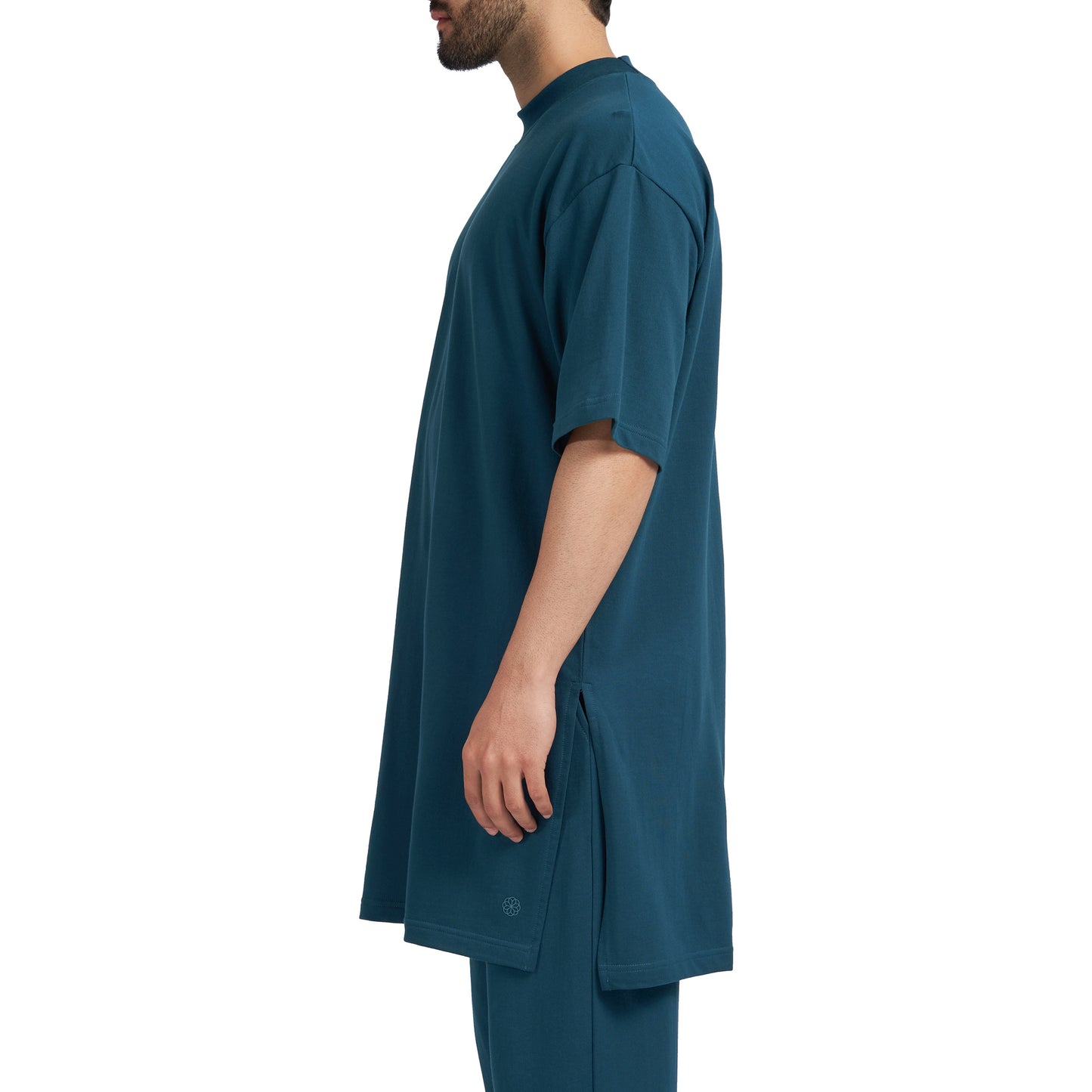 Supima® Kurta Tee - Deep Sea