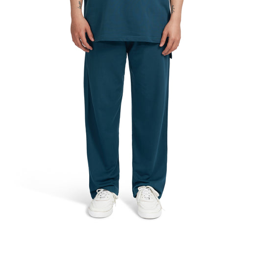 Supima® Wide Pants - Deep Sea